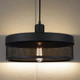 Drum Pendant Mesh 36cm Black Drum Pendant Mesh 36cm Black